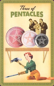 Housewives Tarot Three of Pentacles