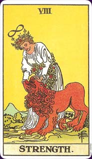 Image result for tarot card strength