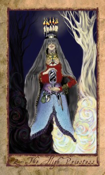Cards from The High Priestess